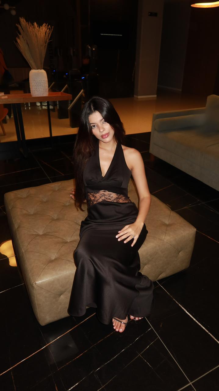 VESTIDO NOIR ÉCLAT