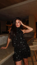 VESTIDO NOIR POÁ